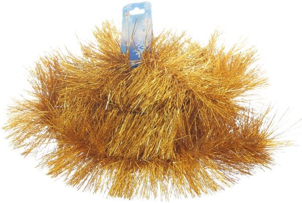 Дождик новогодний элит 15 2 м золотой