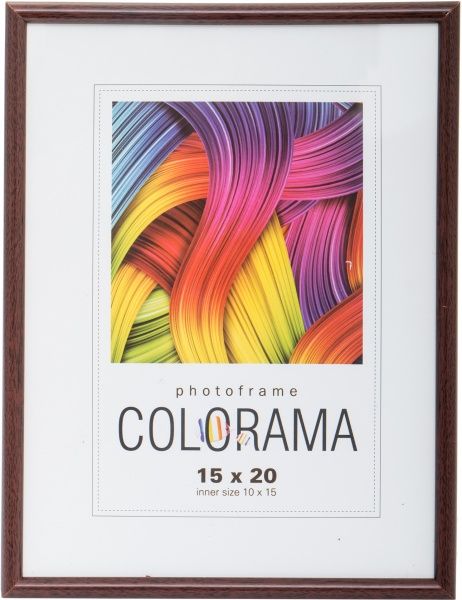 Рамка для фото LA-45 dark wood 15х20/10x15 см 