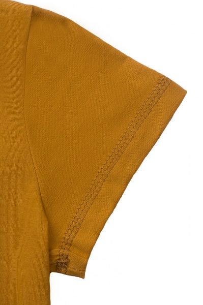 Футболка для хлопчиків Luna Kids з принтом Shark р.110 жовтий 