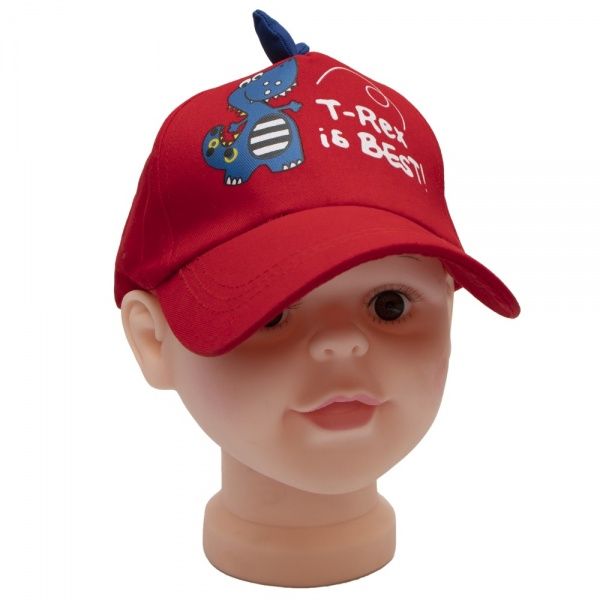 Бейсболка Девілон 517489 р.54 червоний 