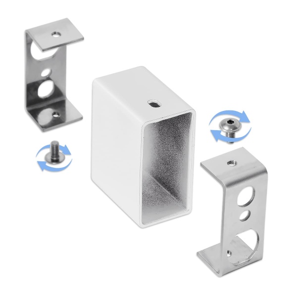 Модуль прихованого підключення Laris (профіль) білий