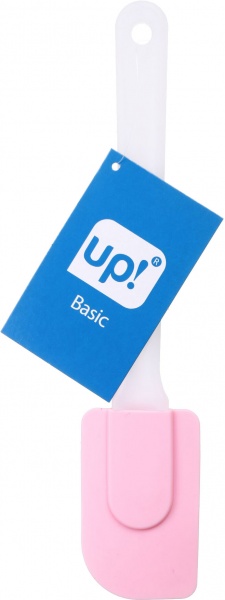 Лопатка кухонная силиконовая 25 см розовая UP! (Underprice)