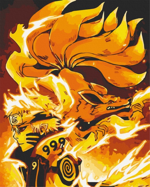 Картина за номерами Наруто. Перевтілення 10262-AC 40х50 см ArtCraft 