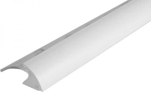 Уголок для плитки Mada внешний ПВХ DL10/001 10 мм 2,7м белый 