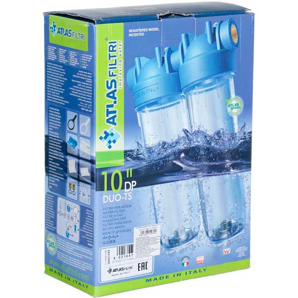 Корпус фильтра Atlas Filtri DP DUO TS O1 OT ZA3120680