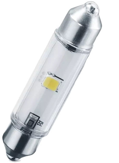 Автолампа ксеноновая Narva LED Range Performance SV8.5 0,6 Вт шт.(NV 18172.1B)