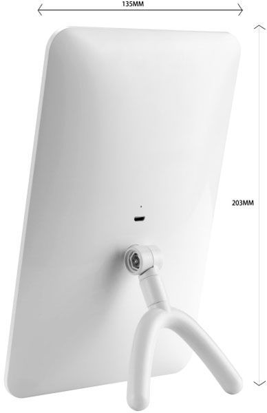 Зеркало-лампа декоративная LedPulsar ALT-411W 4 Вт белый 