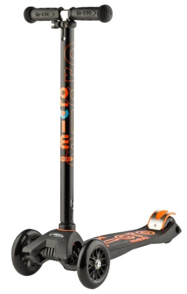 Самокат Micro Mobillity Systems Maxi Micro deluxe black черный MMD020 