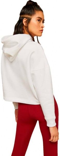 Джемпер Tommy Hilfiger CROPPED FLEECE HOODY S10S100360100 р. M белый