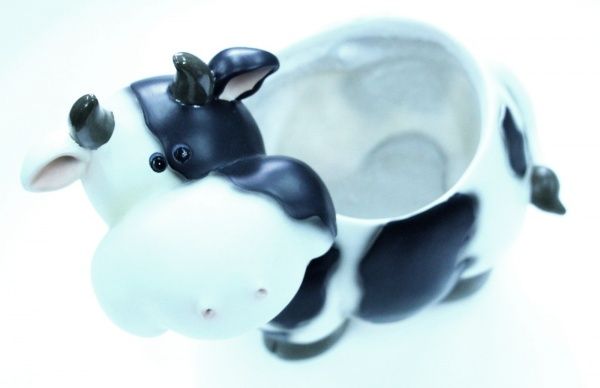 Фигура садовая Elsa Кашпо Коровка HP07057