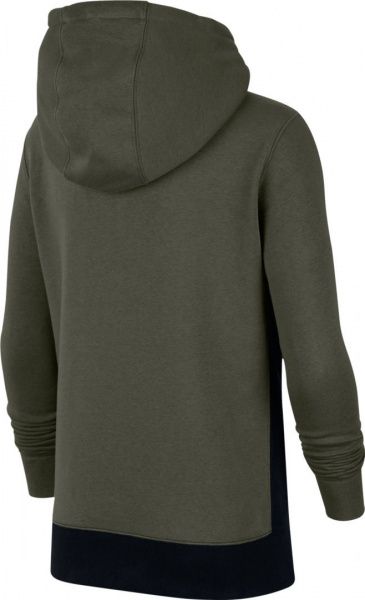 Джемпер Nike B NSW CLUB HZ CQ4297-325 р. L зелений