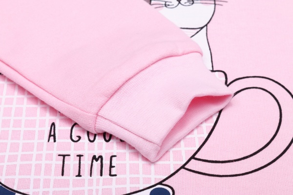 Пижама детская для девочки Татошка 0102271кчш р.134 розовый 