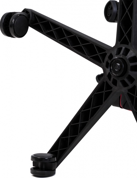 Кресло Nowy Styl HEXTER MX R1D TILT PL70 ECO/02 BLACK/RED FR черный/красный 