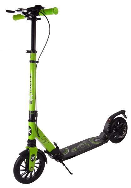 Самокат Extreme Motion City зелений SK207 