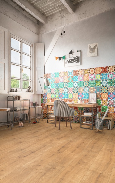 Ламінат водостійкий Classen Casa Prima 4V WR дуб медісон 32/АС5 7 мм (62905) 