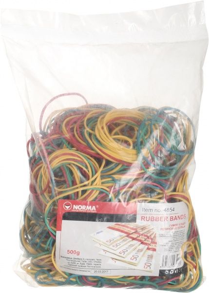Резинки для денег NORMA d=55 мм, 500 г 