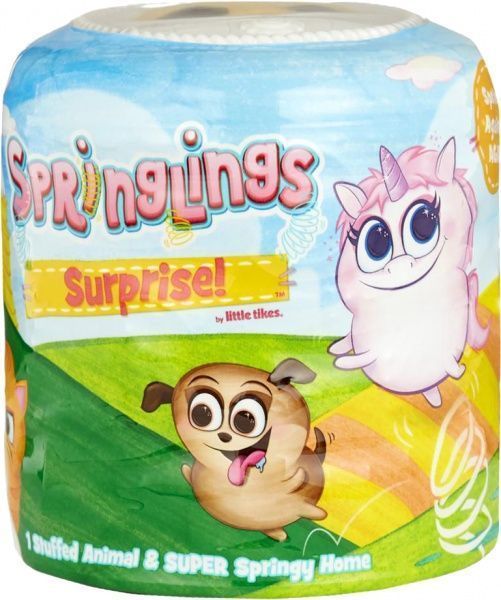 Іграшка-сюрприз Little Tikes Springlings Кумедні звірята 10 см 649288