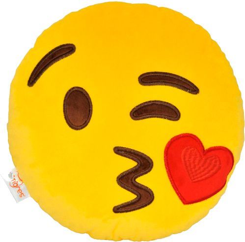 Подушка декоративна Тигрес емоджі Kiss 25 см