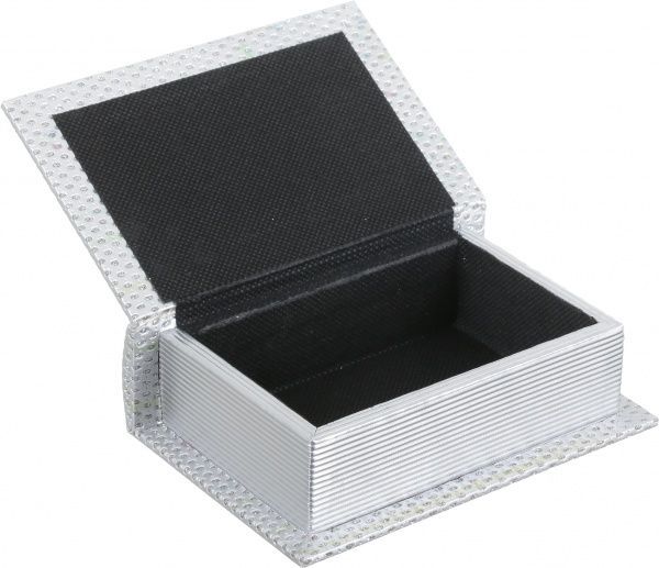 Шкатулка-книга Перья 16х11х4,5 см