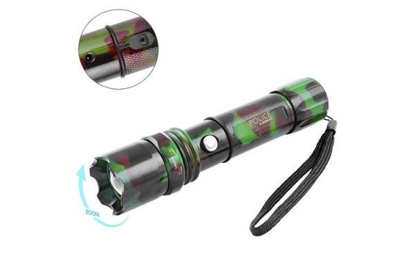 Ліхтарик Bailong Police T8626K-XPE камуфляж
