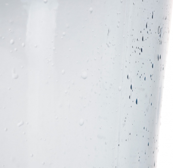 Ваза скляна блакитна Garrafa 42 см San Miguel