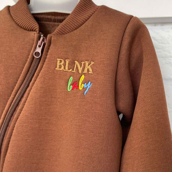 Человечек для мальчика Blanka р.56–62 коричневый 12858 