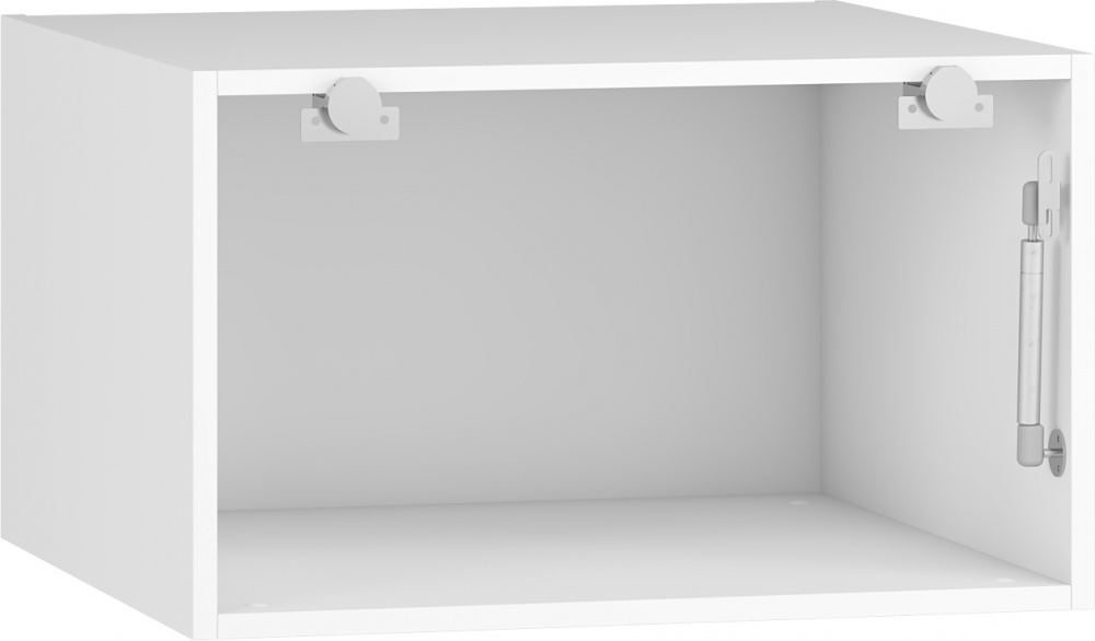 Шкаф верхний Грейд Антресоль с газлифтом LS (фас.СВ) Оптимум 600x360x560 мм белый