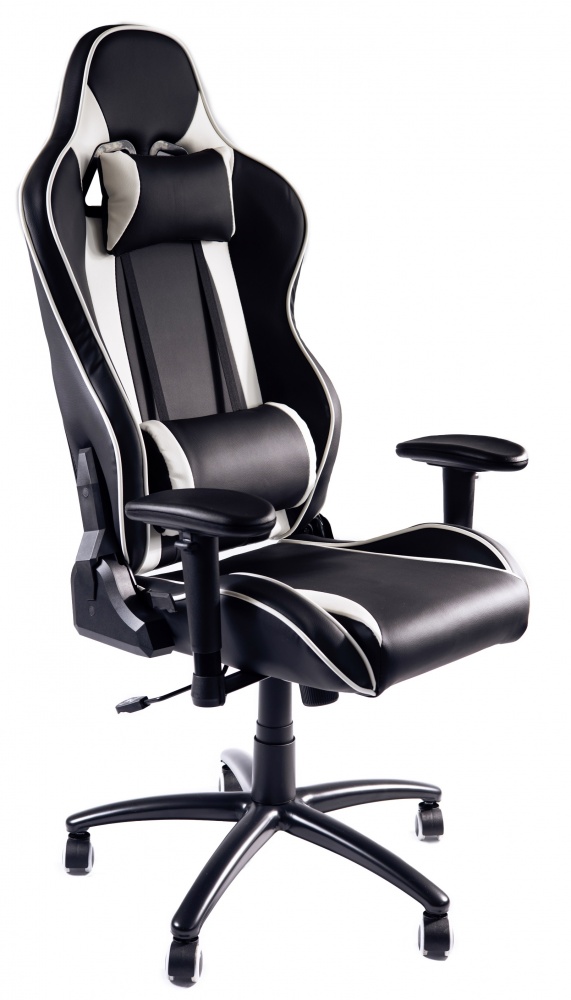 Крісло офісне Tehforward Драйв чорно-білий