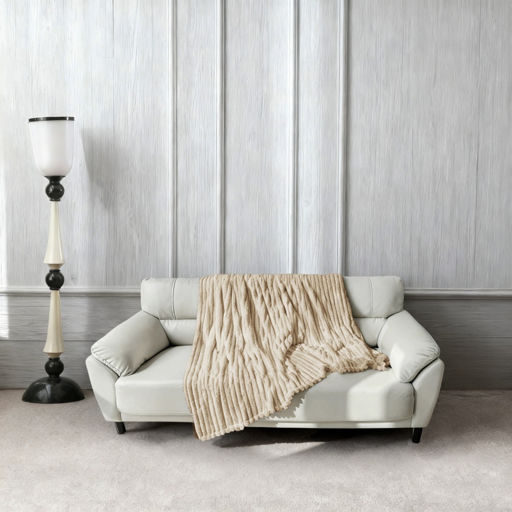 Плед Velvia 200x220 см бежевий La Nuit