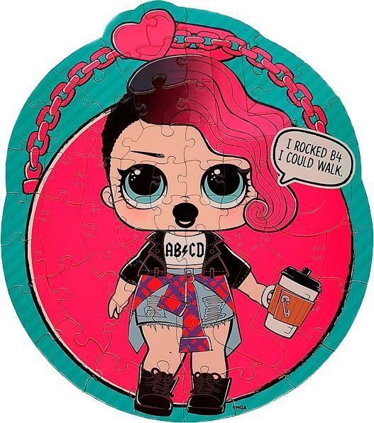 Пазл Spin Master Кукла L.O.L. Surprise со стикерами для украшения
