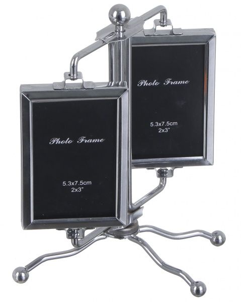 Рамка для фото Foshan 2 шт. 5x7,5 см серый 