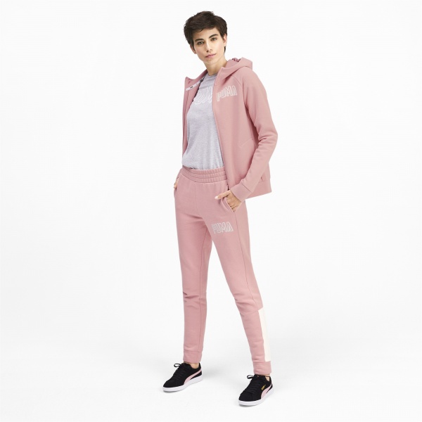 Джемпер Puma Athletics FZ Hoody FL 58013714 р. S розовый