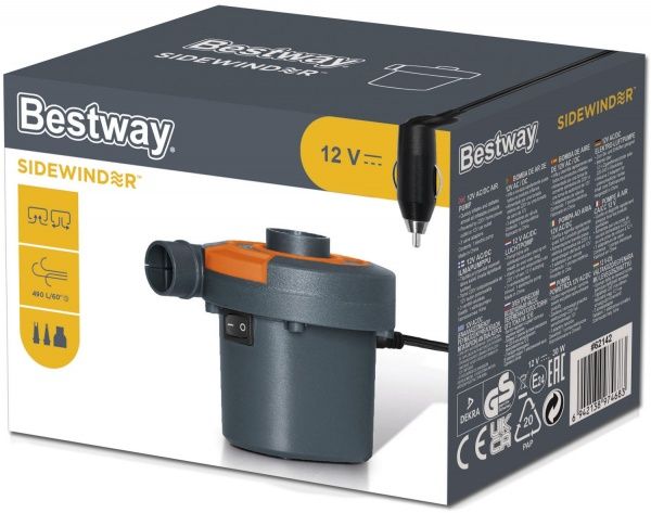 Насос Bestway електричний 12 B/220 В для надувних виробів (62142)