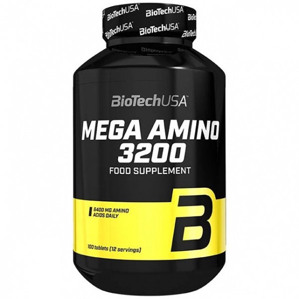 Аминокислота BioTechUSA Mega Amino 3200 100 капс. 