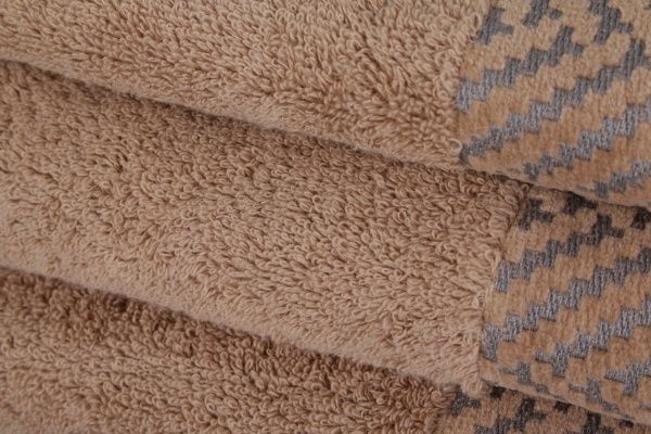 Полотенце 70x140 см коричневый Arrows 