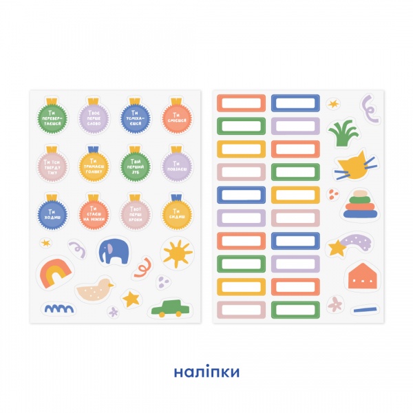 Альбом для младенцев Orner First Baby Album голубой