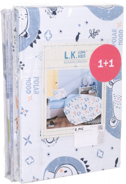 Комплект постельного белья NANTONG розовый с рисунком