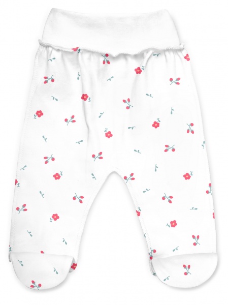Повзунки ясельні Софія Flowers Маки р.62 білий 442262 