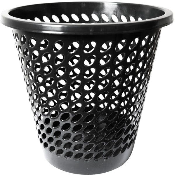 Корзина для бумаги 10 л черный Box10/black