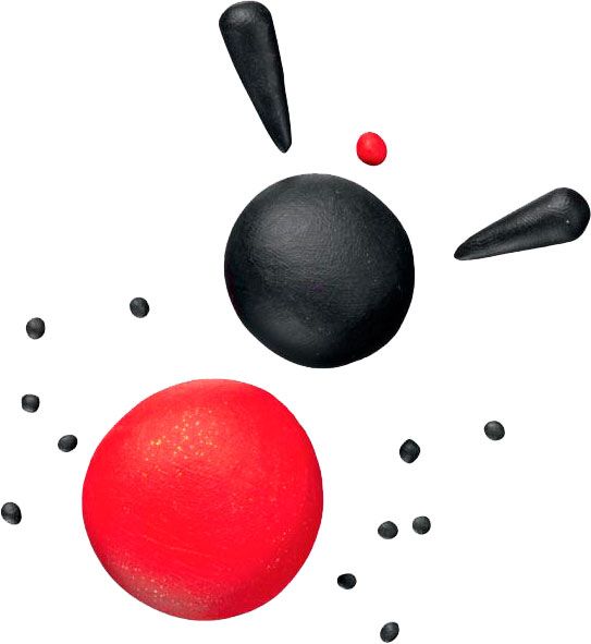 Набір пластики Fimo Миле сонечко 2 кольори 42 г 