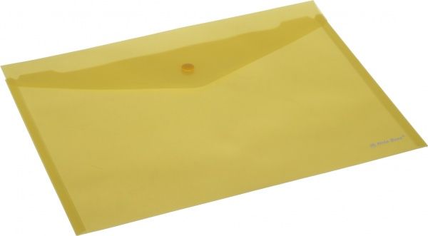 Папка-конверт А4 на кнопці жовта Nota Bene