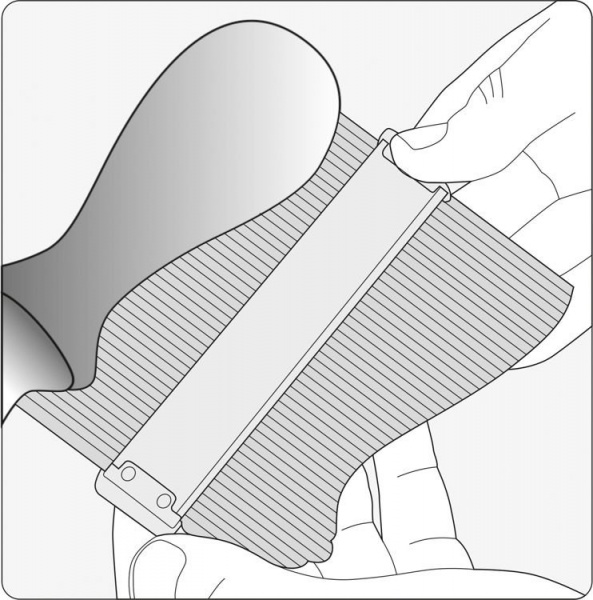 Шаблон для переноса сложных профилей YATO YT-70870