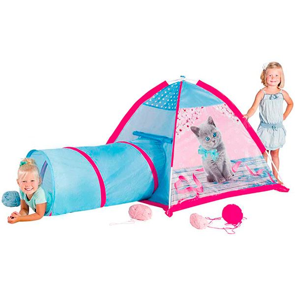 Палатка с тоннелем Five Stars Котенок 413-16