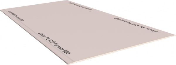 Гіпсокартон звичайний Plato 1500x600x12,5 мм