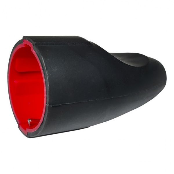 Гнездо Neomax усиленное NX1108 с заземлением 220В 16А IP20 пластик черный