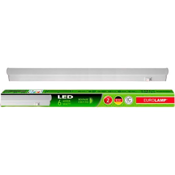 Подсветка для мебели Eurolamp 6 Вт дневной 4000 К LED-FX(T5)-6/4 
