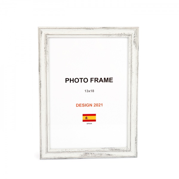 Рамка для фото 1 фото 13х18 см сірий прованс 