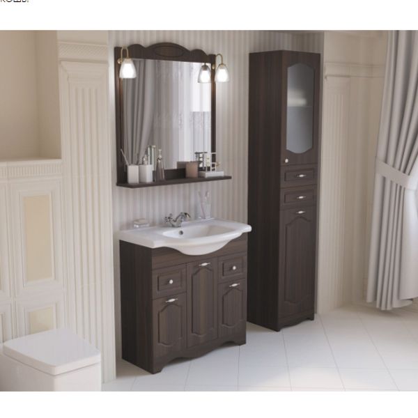 Дзеркало Аква-Родос Класік 100 см горіх