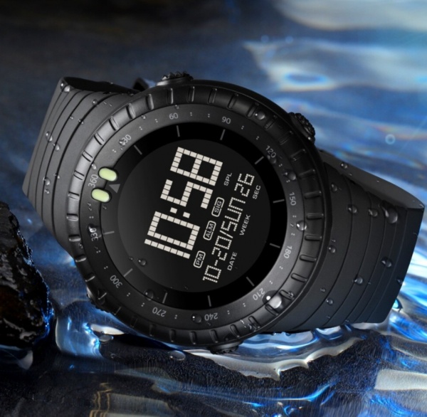 Часы тактические Ribas Skmei black (NULL)