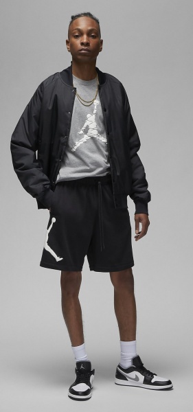 Шорти Nike M J ESS FLC HBR SHORT DX9667-010 р. S чорний